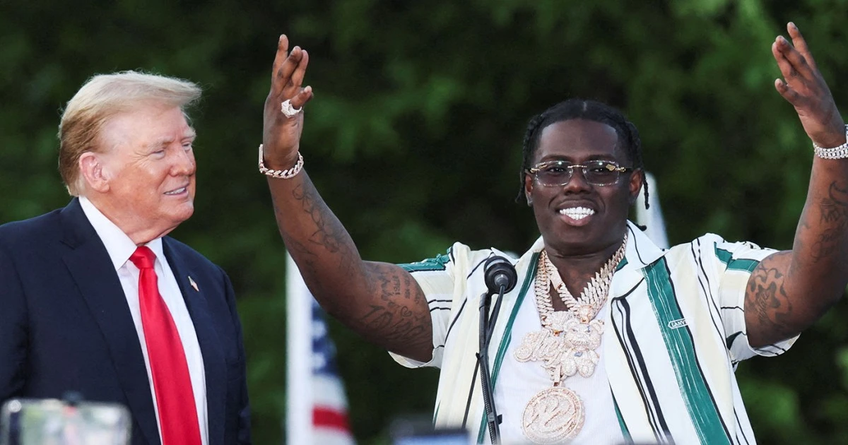 Trump courts rappers as surrogates for his campaign to win more voters of color