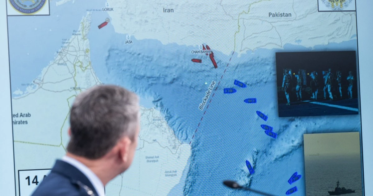 Iran reimposes 'strict control' over Strait of Hormuz, citing continued U.S. naval blockade