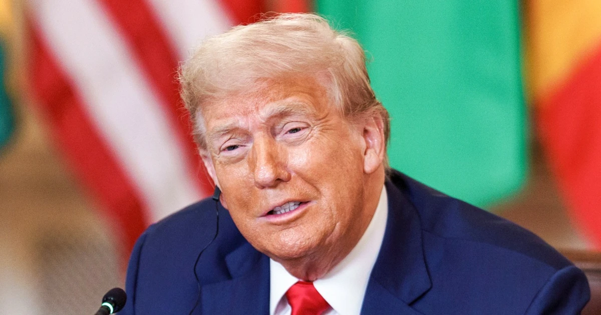 Trump says the president of Liberia, where English is the official language, speaks 'good English'