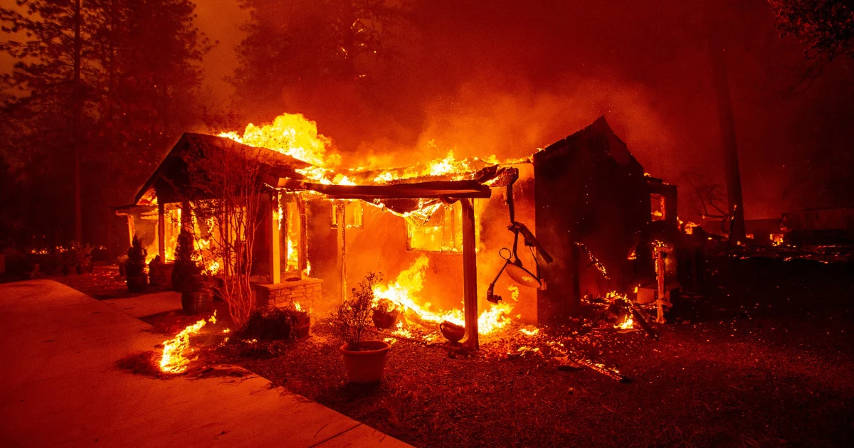 California wildfire created toxic chromium, research finds