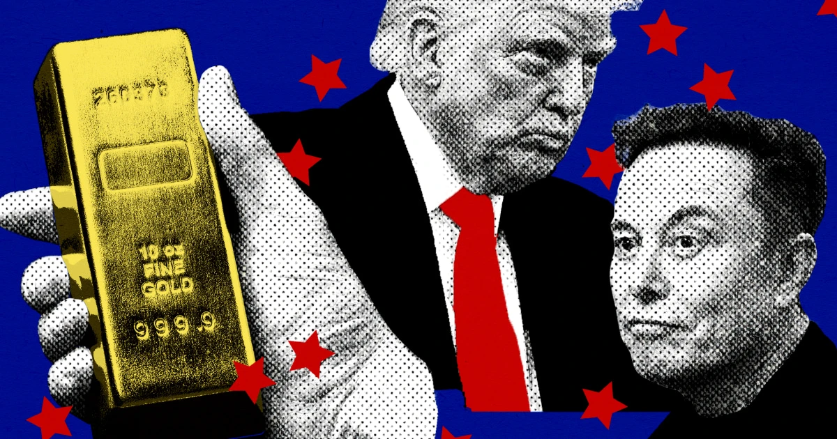 Musk and Trump fan the flames of the conspiracy theory that Fort Knox's gold was stolen