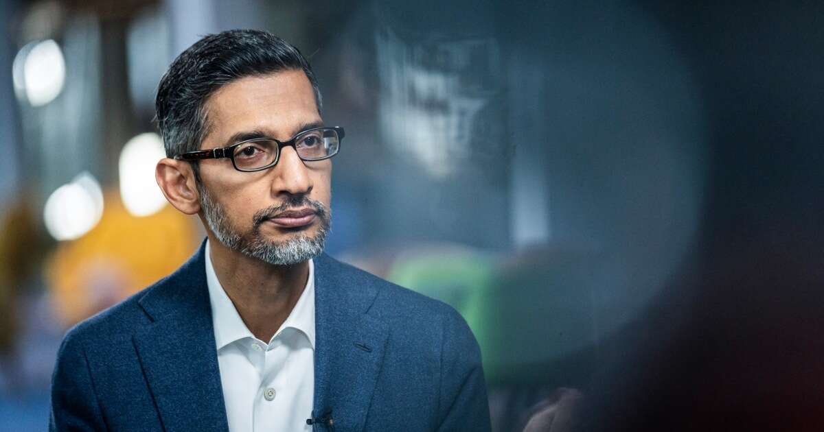 Google CEO Pichai struggled to navigate a pressure-filled year