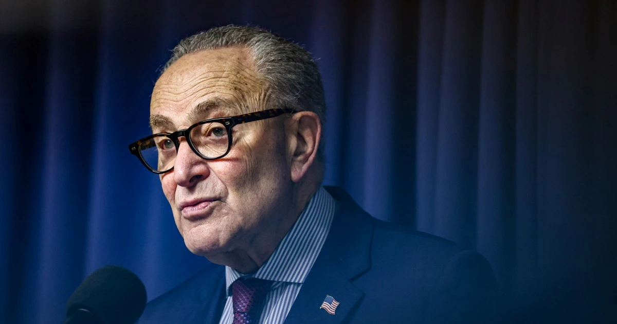 Chuck Schumer lays out plan to fight Trump’s ‘anti-weaponization’ fund in the Senate