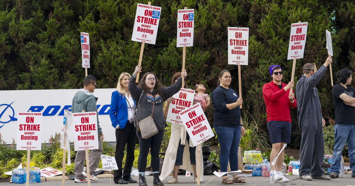 Boeing freezes hiring in sweeping cost cuts as it grapples with factory worker strike