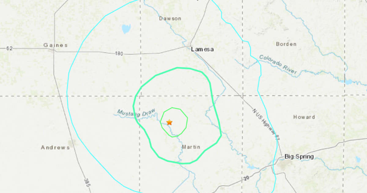 Magnitude 5.1 earthquake strikes near Midland, Texas