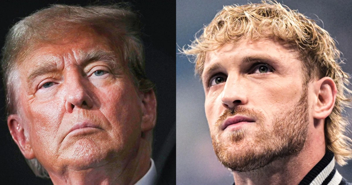 Trump appears on YouTuber Logan Paul’s podcast in a bid for young voters