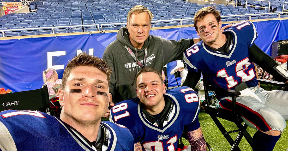 Being Gronk: How this actor and stunt double plays the NFL legend on screen