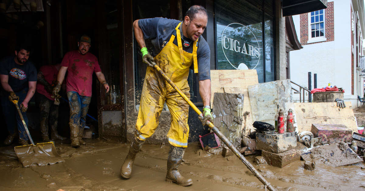 A federal disaster fund has drawn 50,000 applications after twin hurricanes. One problem: It’s out of money.