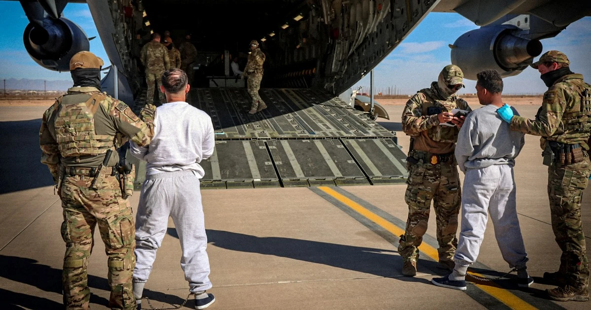 Pentagon spent at least $21 million on flights to Guantanamo, which currently holds 32 migrants           