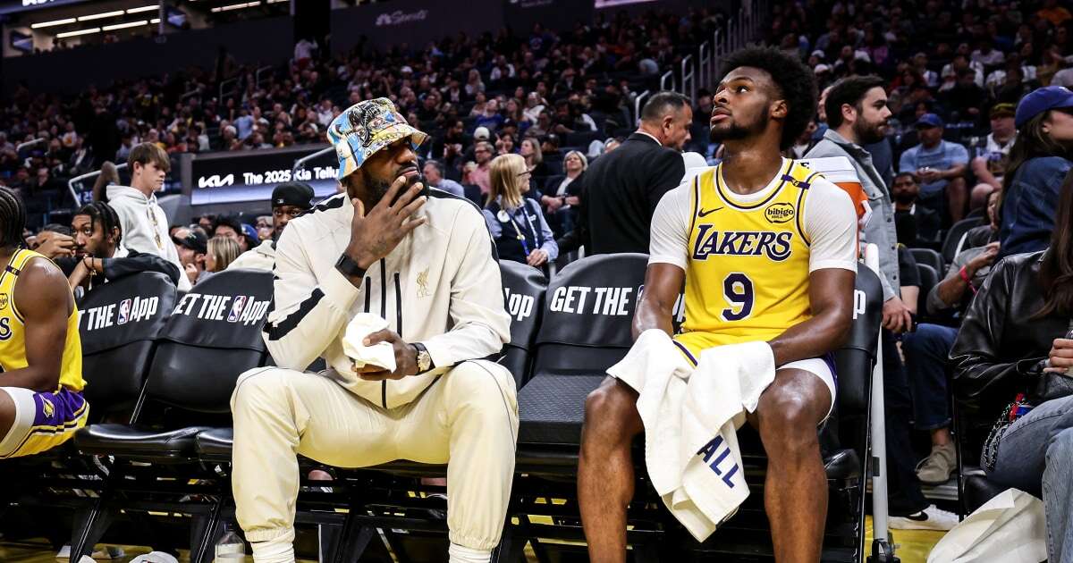 Lakers superstar LeBron James, son Bronny set to play together in historic first