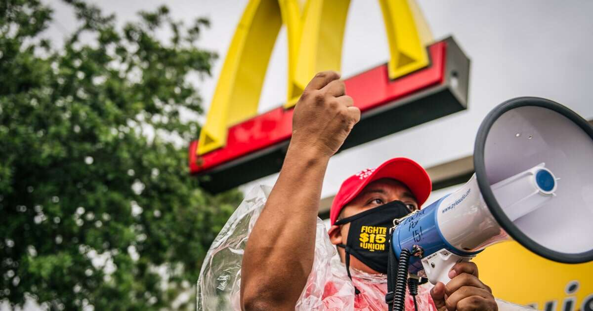 McDonald's campaign event highlights Trump-Harris battle for low-wage workers