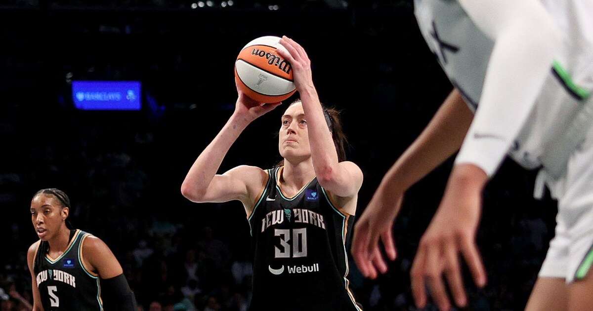 WNBA star Breanna Stewart made amends for free throw miss in Liberty’s championship win 