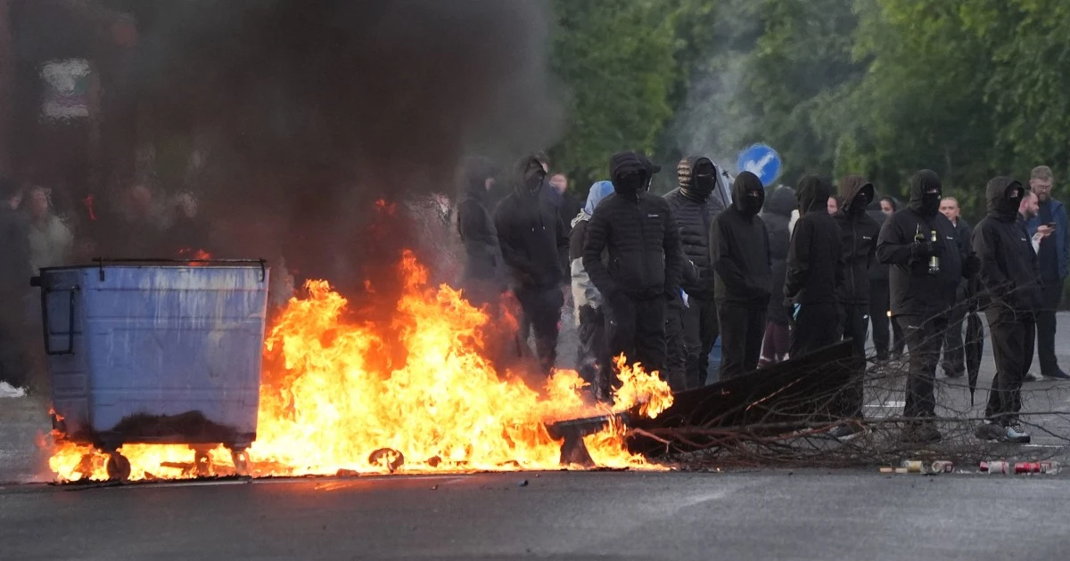 Violent anti-immigrant protests flare up across Belfast after knife attack