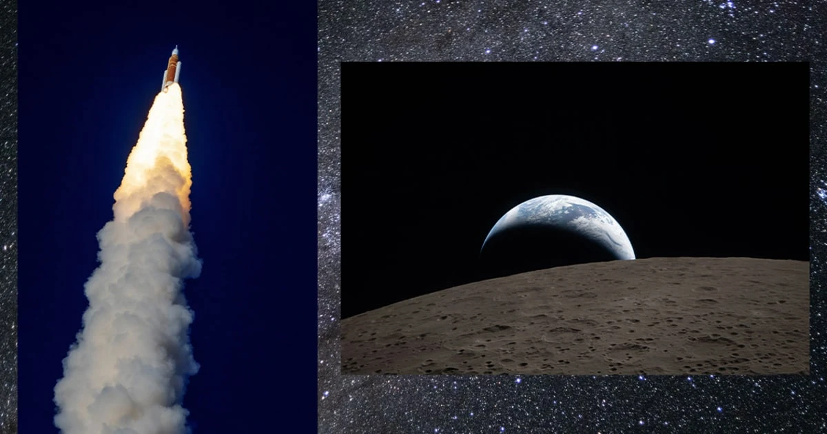 The best photos from NASA's first moon mission in more than 50 years