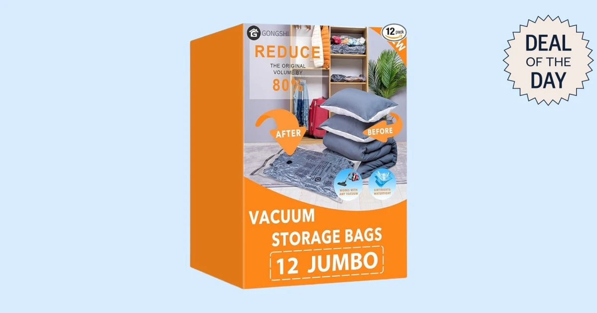 Deal of the Day: Get almost 60% off these popular vacuum storage bags