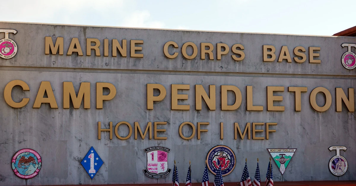 Pentagon considers leasing part of Camp Pendleton to help fund Golden Dome 