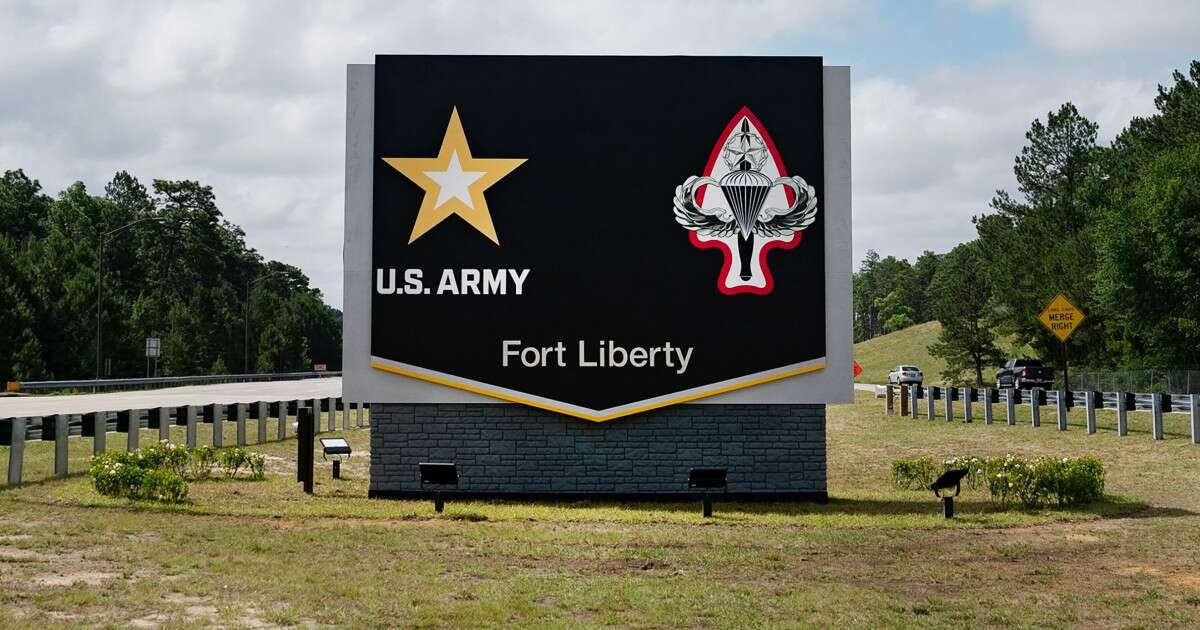 Army considering changing name of Fort Liberty back to Fort Bragg