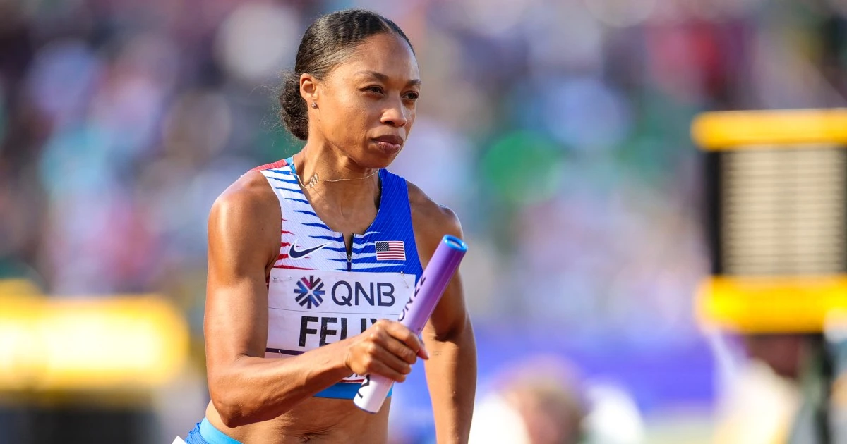 Allyson Felix wants to challenge what aging in sports is supposed to look like