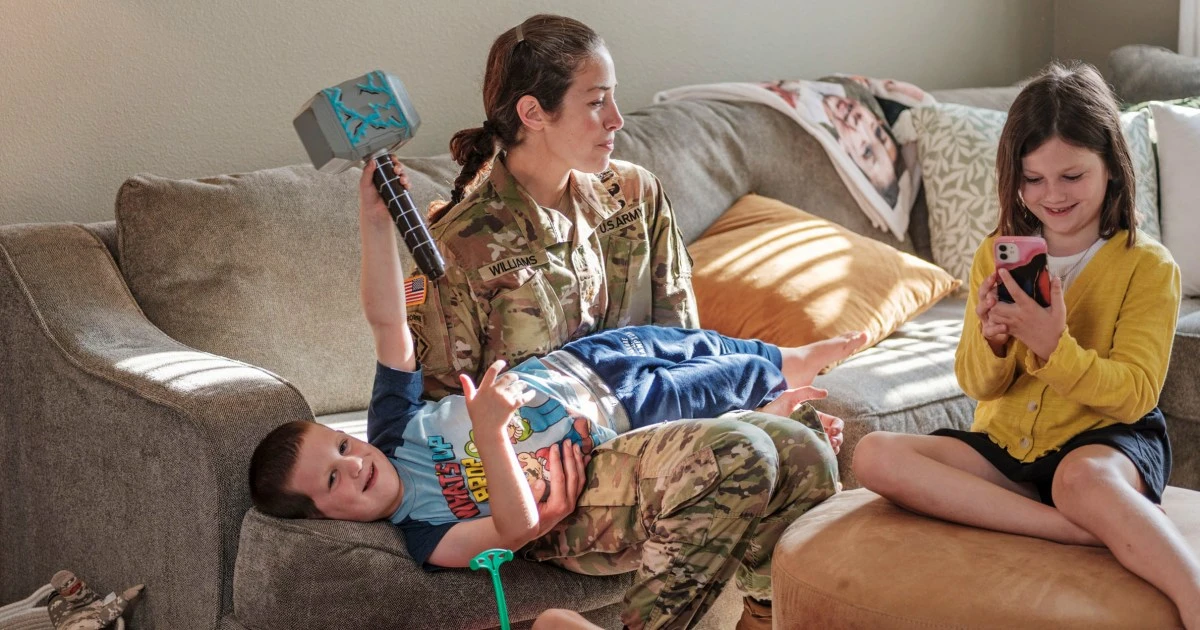 America's child care shortage is pushing military families to a breaking point