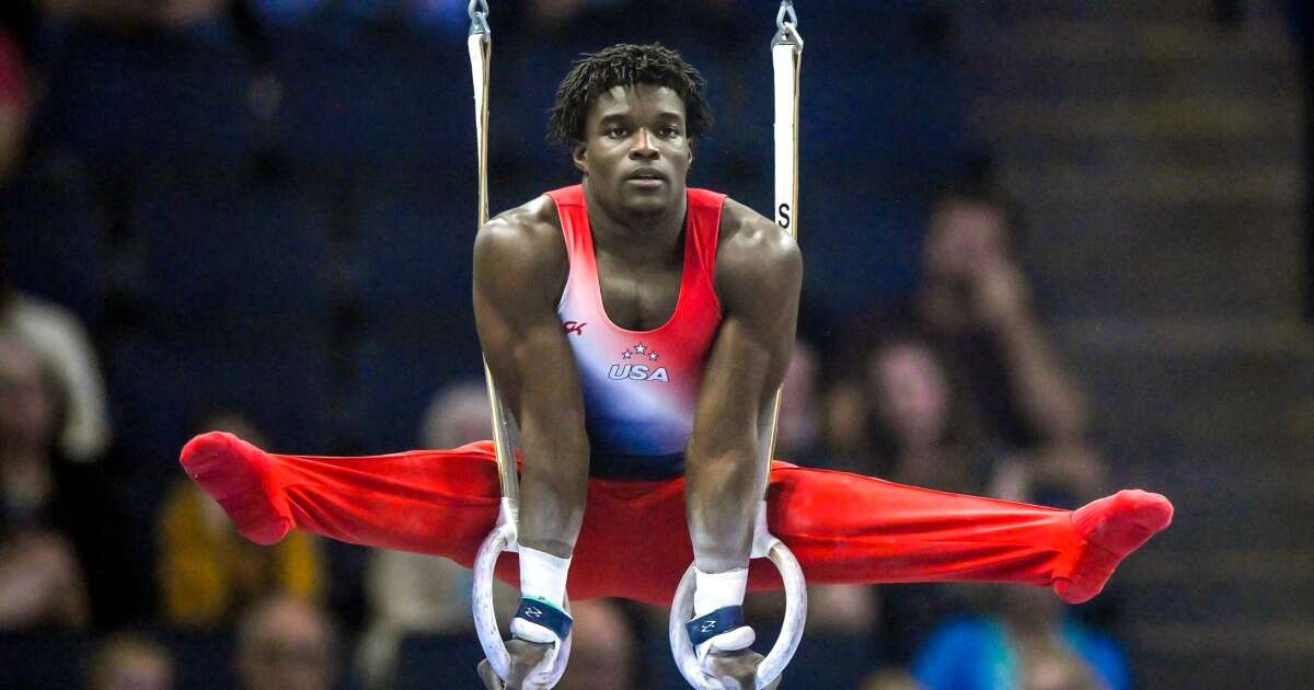 Frederick Richard, Brody Malone and others compete for spots in Paris at the Olympic Gymnastics Trials