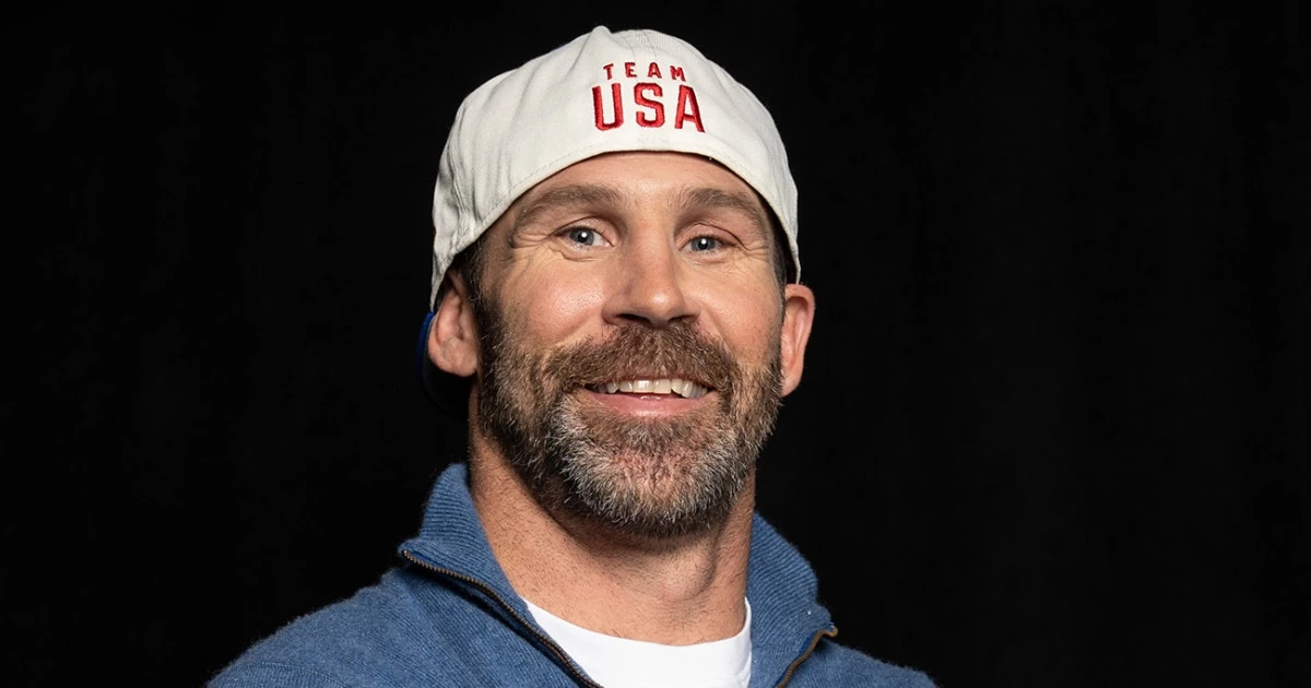 He's 44. At the Olympics, he's 'the old guy you shouldn't count out'