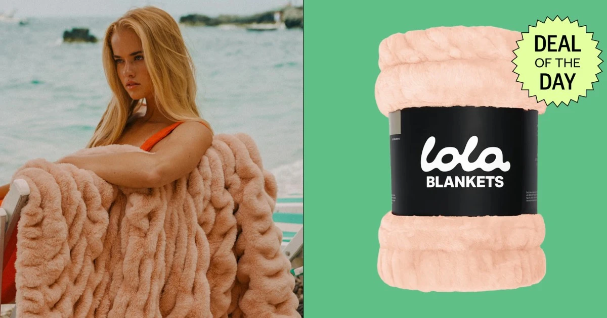 These best-selling Lola Blankets are 40% off right now