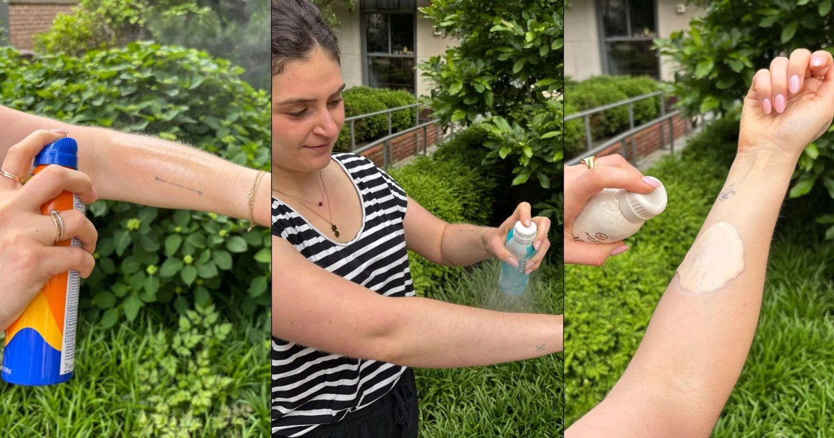 How to apply spray sunscreen the right way (which you’re probably not doing)