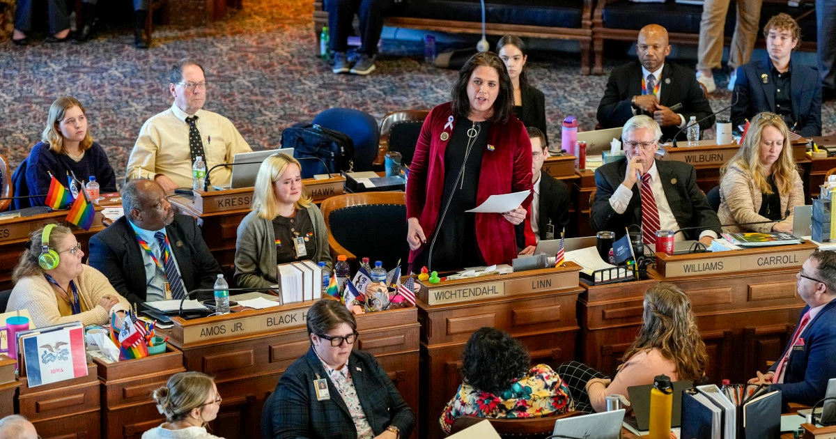 Iowa's civil rights protections no longer include gender identity as new law takes effect