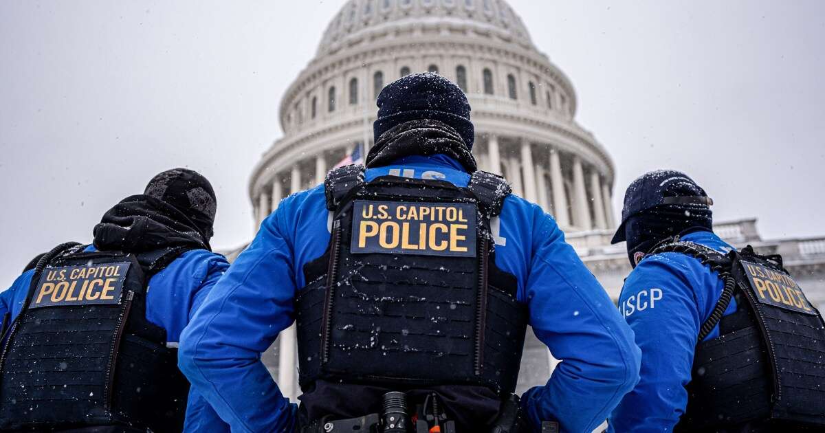 U.S. Capitol Police suspend officer who let visitor in with a gun