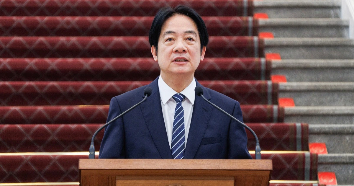 Taiwan president offers peace with China but says island must strengthen defenses