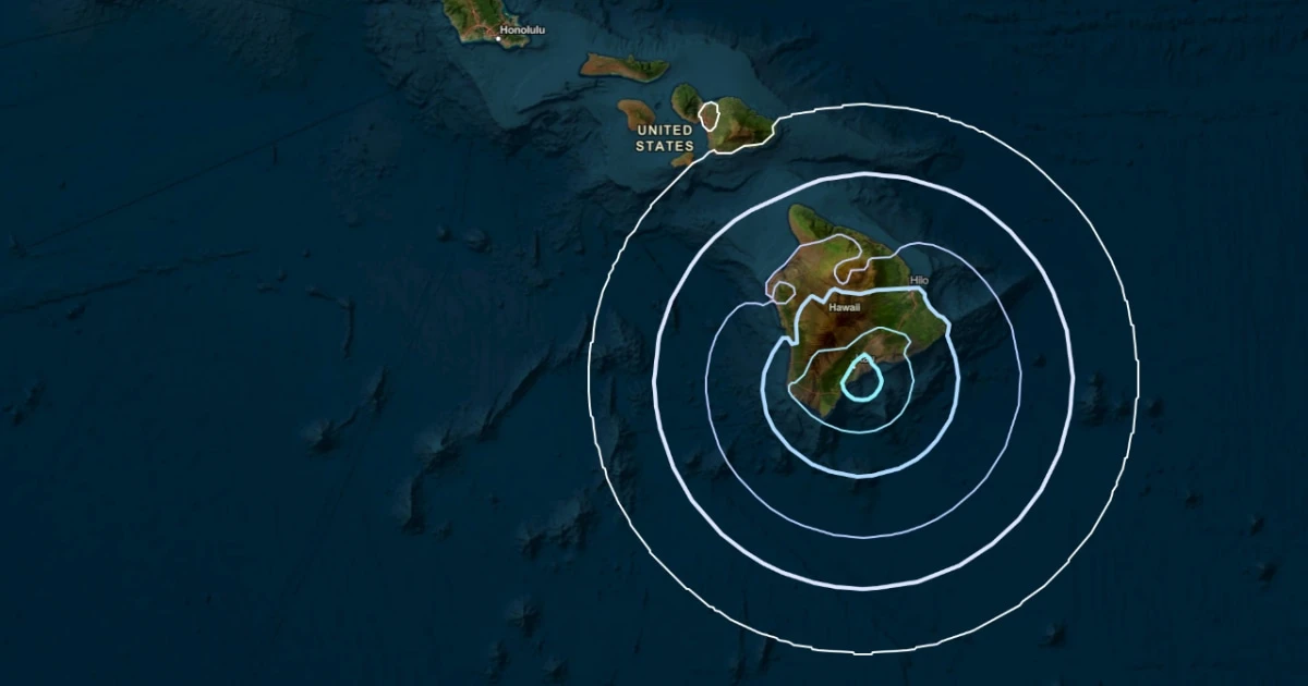 Magnitude 4.2 earthquake shakes Big Island of Hawaii