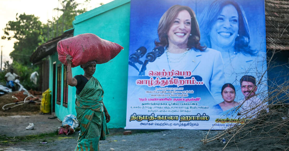 Harris’ ancestral village in India cheers for ‘daughter of this land’