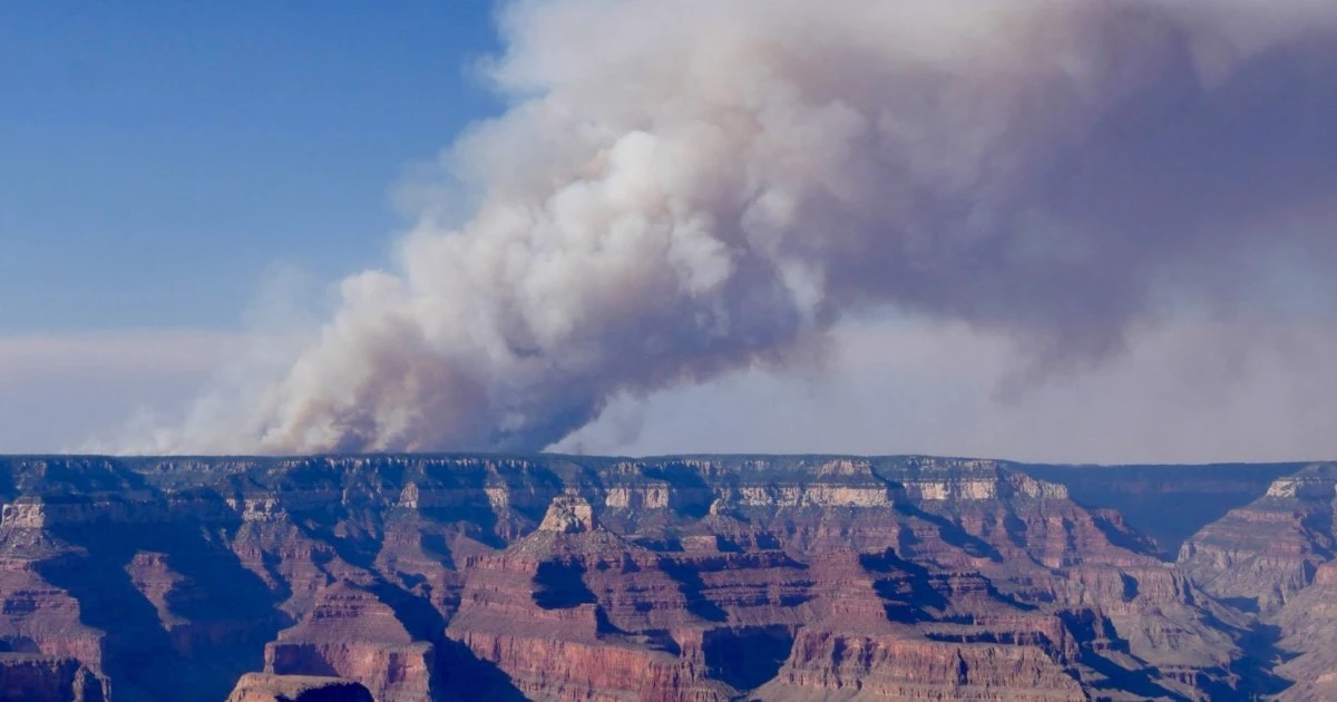 Arizona senators press Trump's interior secretary on response to Grand Canyon wildfire