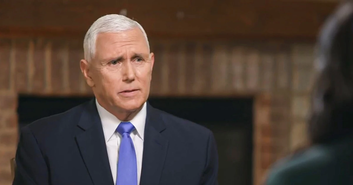 Mike Pence criticizes Trump on tariffs and key foreign policy issues as he watches from afar