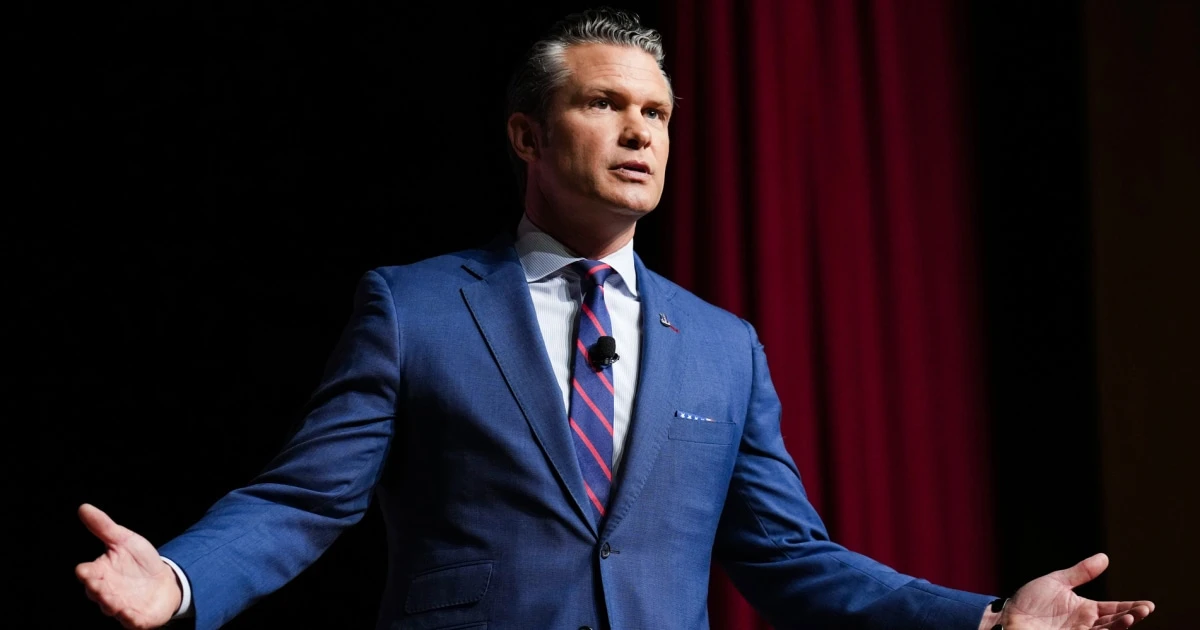 Hegseth presses senior officers on 'lethality,' standards at politically-charged meeting