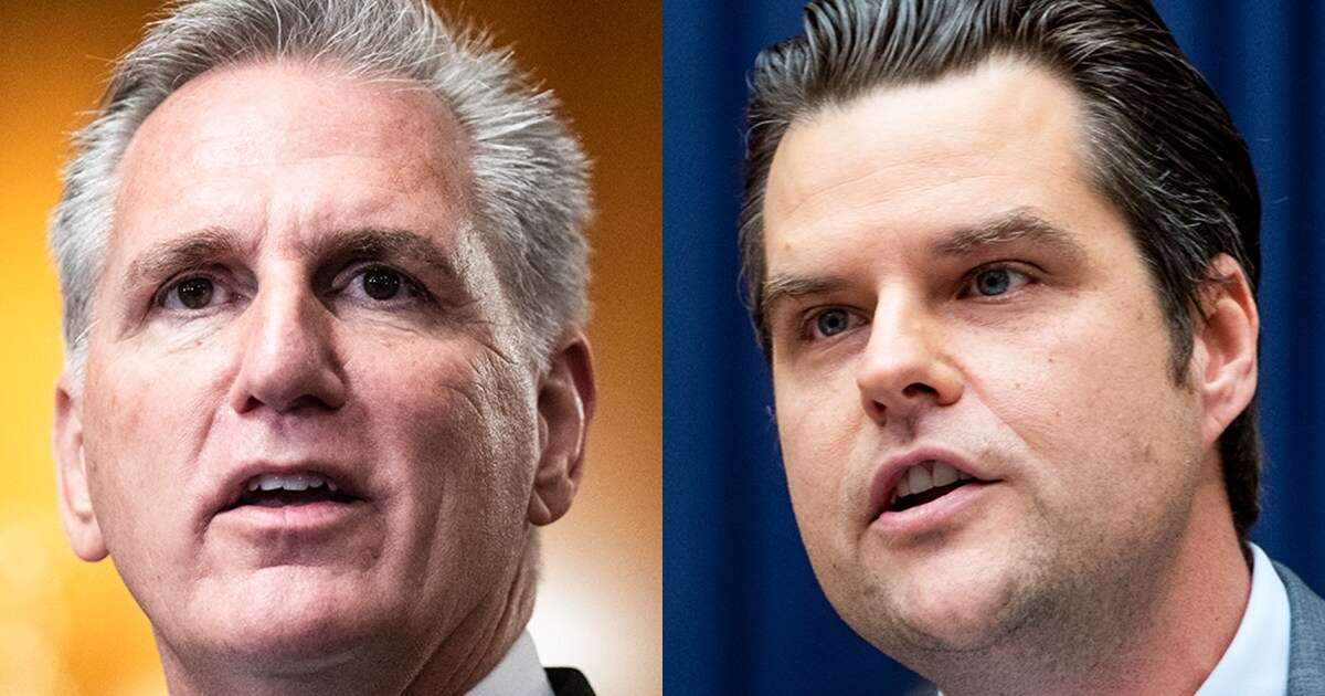 Kevin McCarthy-Matt Gaetz feud heats up months after the former speaker's ouster