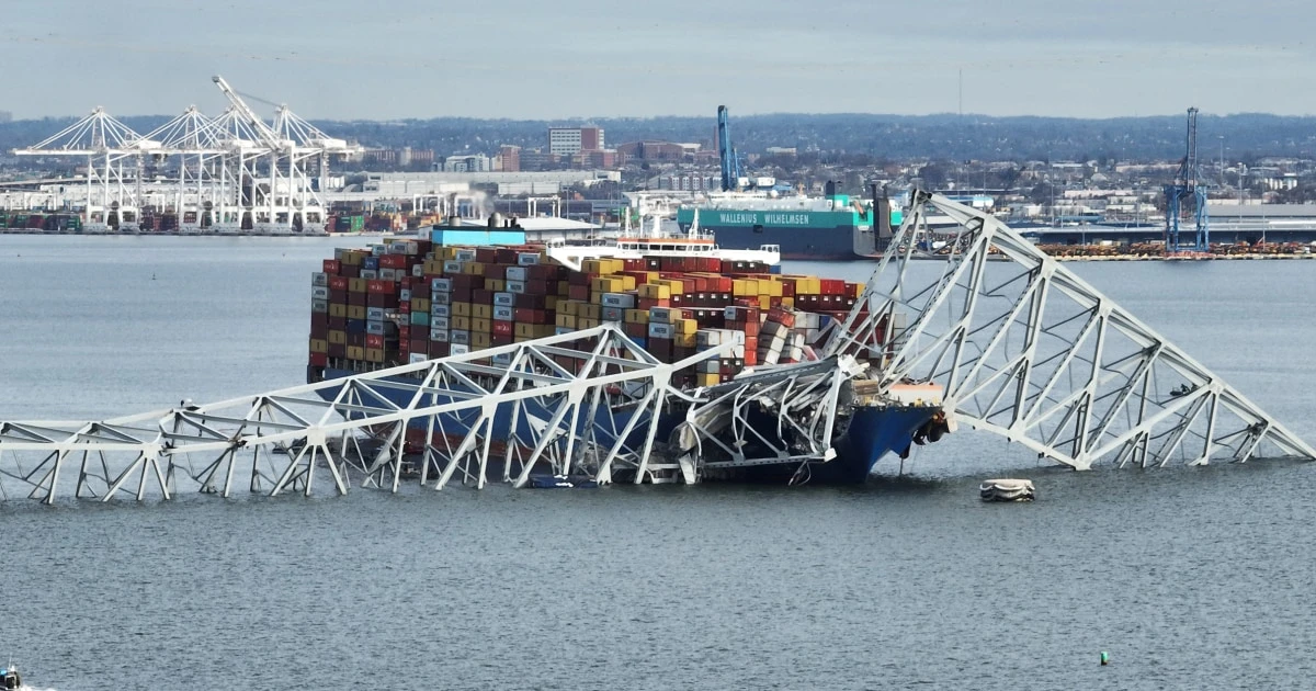 Ship operators involved in Baltimore bridge collapse charged with misconduct and obstruction