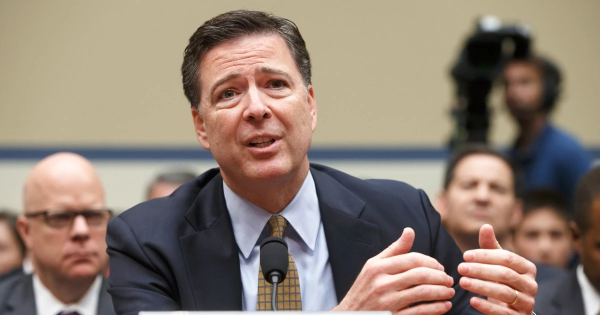 James Comey under investigation for social media post seen as a potential threat to Trump's life