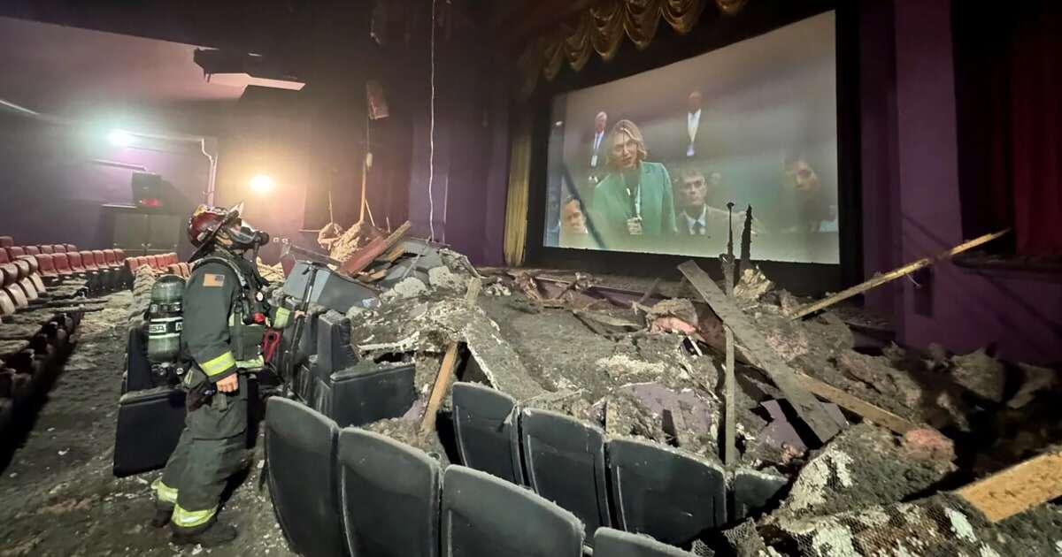 Movie theater ceiling collapses during screening of 'Captain America: Brave New World'