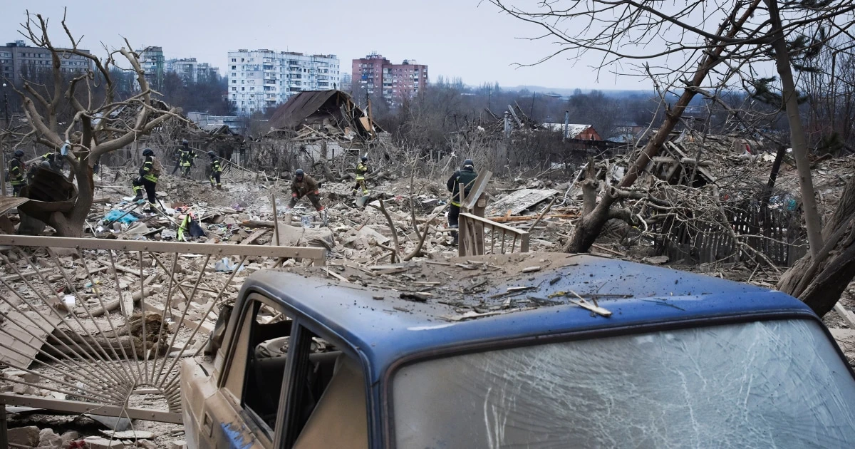 Russia hits vast dam in war’s largest strike on Ukrainian energy infrastructure, Kyiv says 