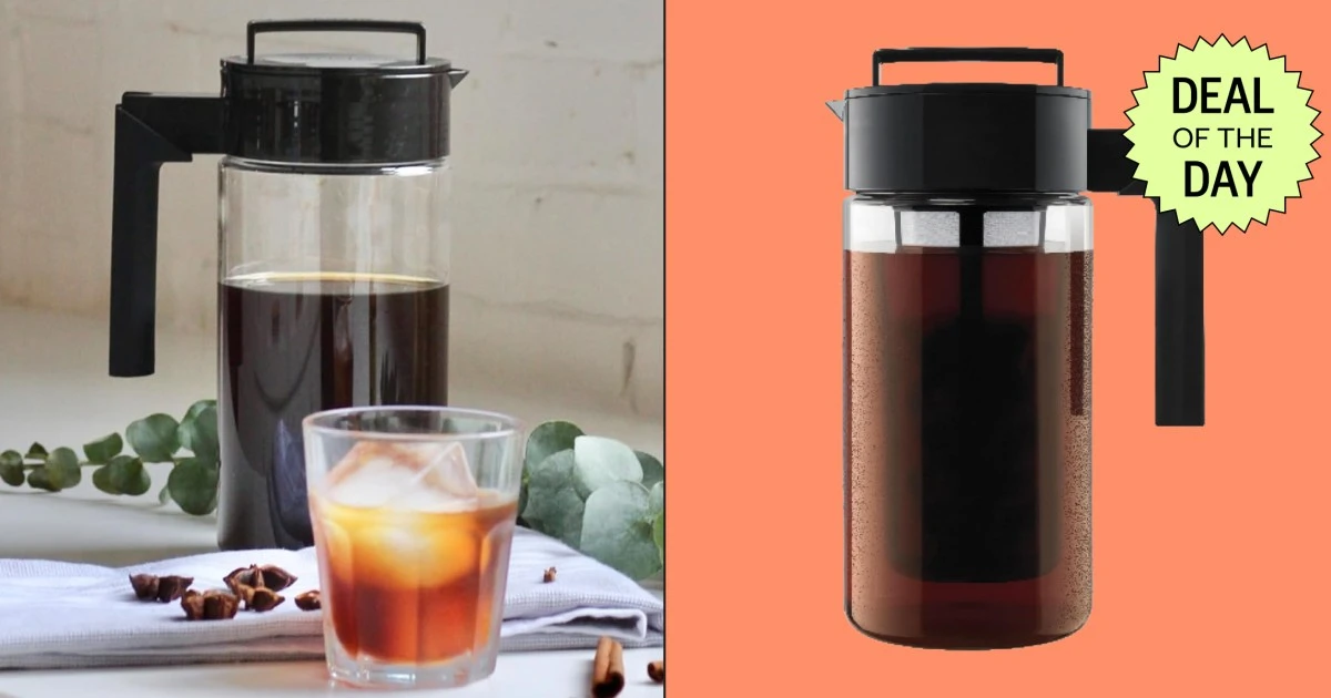 Keep cool with this cold brew coffee maker — it’s on sale for $13