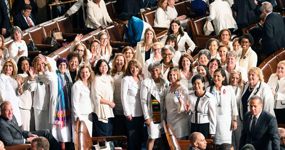 Number of women in Congress stalls for the first time since Trump's 2016 election