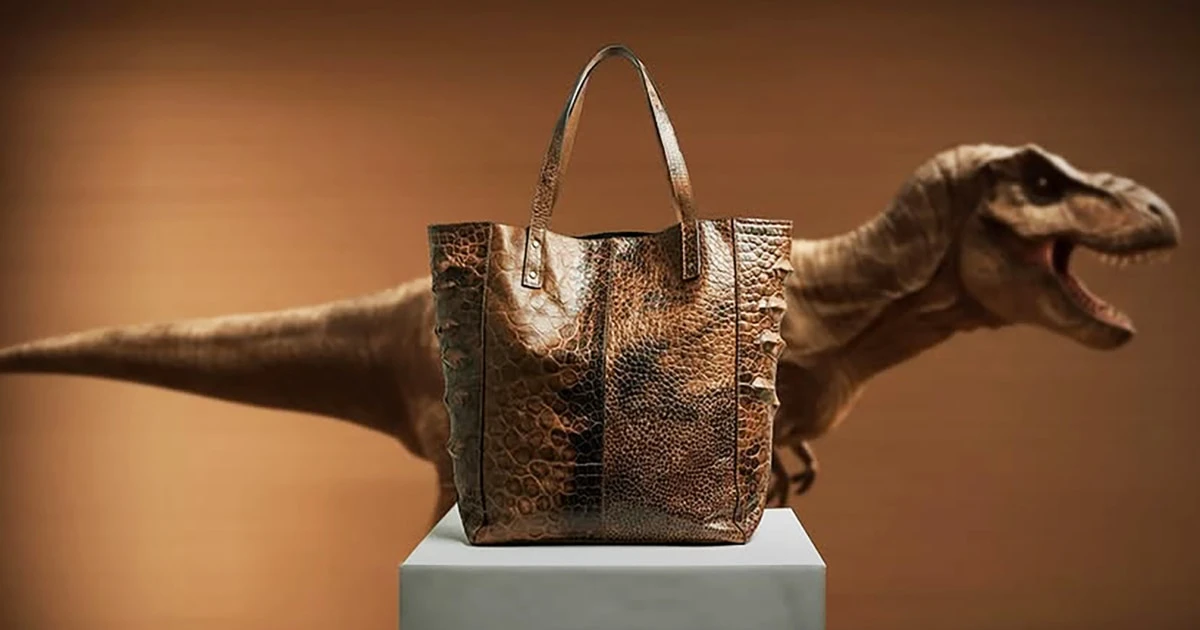 Your next fashion accessory could be made from real T. rex skin