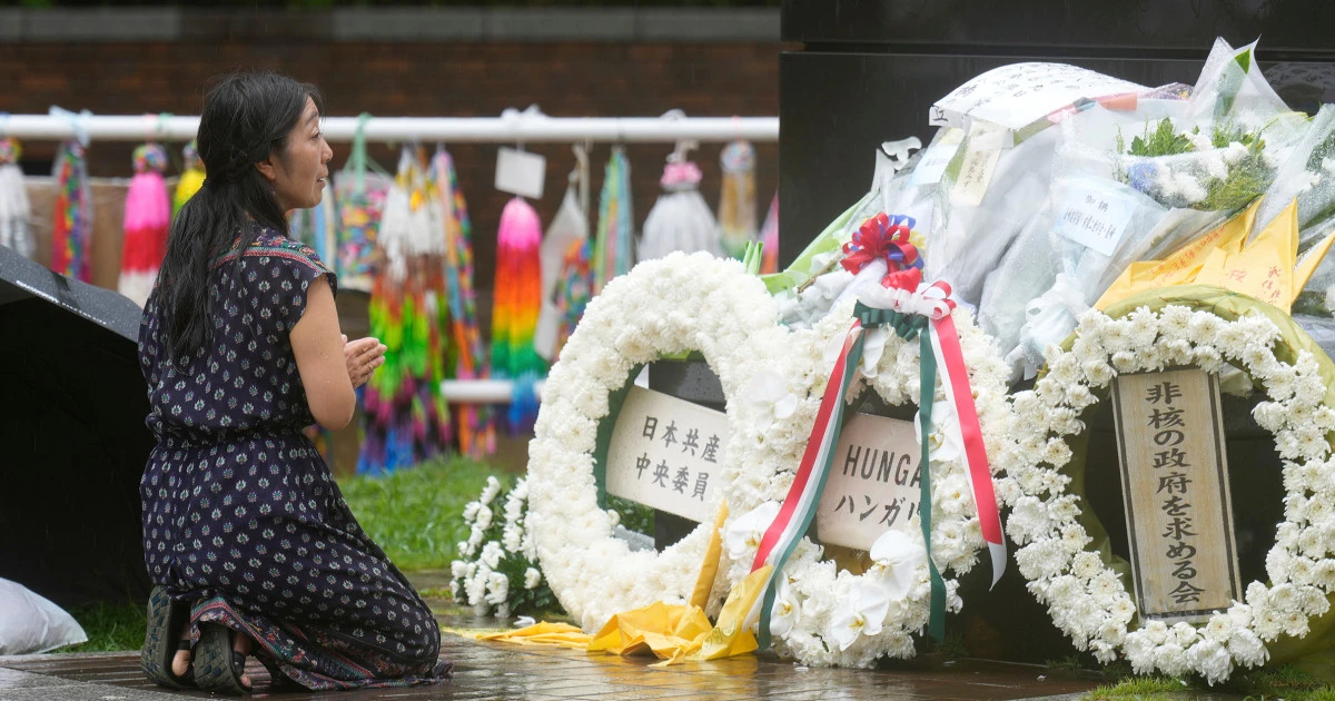 Nagasaki marks 80th A-bomb anniversary as survivors put hopes of nuke ban in the hands of youth