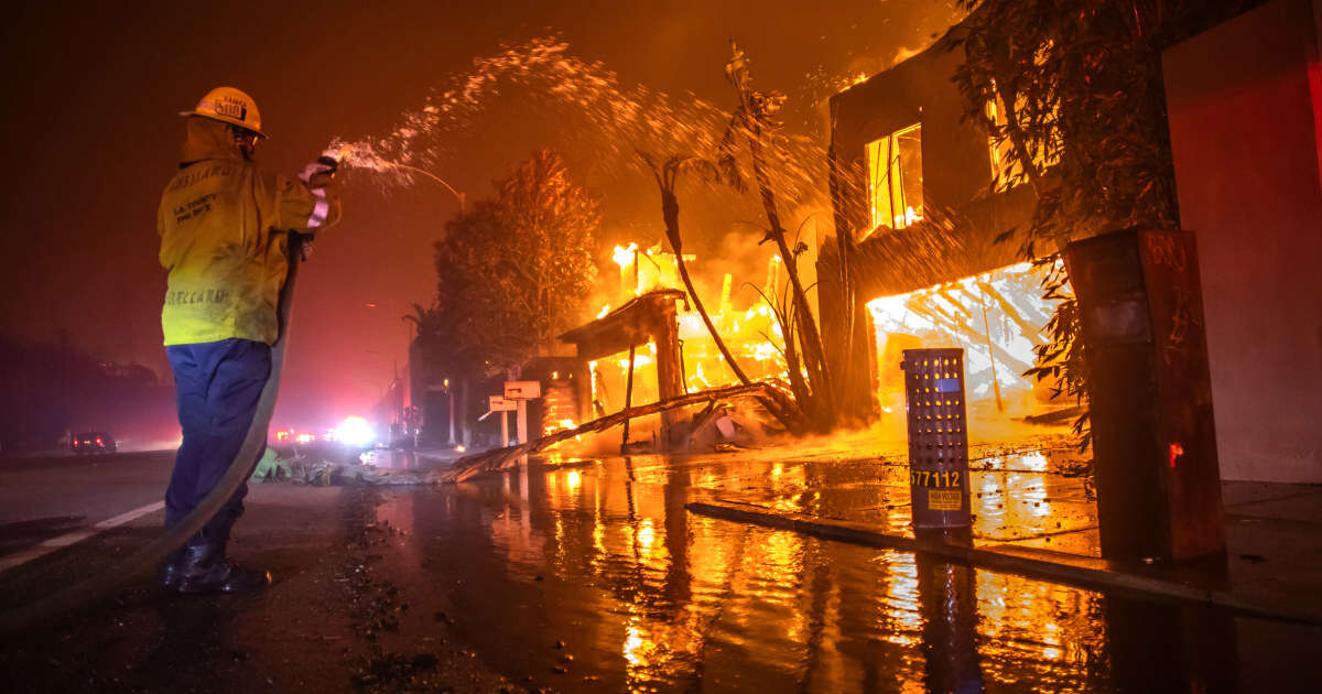 Conditions that fueled L.A. fires were 35% more likely because of climate change, scientists find