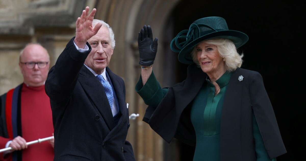 King Charles makes public return at Easter Sunday service, but no Princess Kate after cancer diagnosis