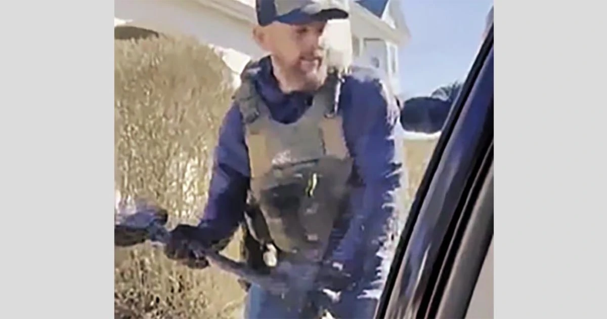 Mass. woman speaks out after video shows ICE agents smashing car window to get husband 