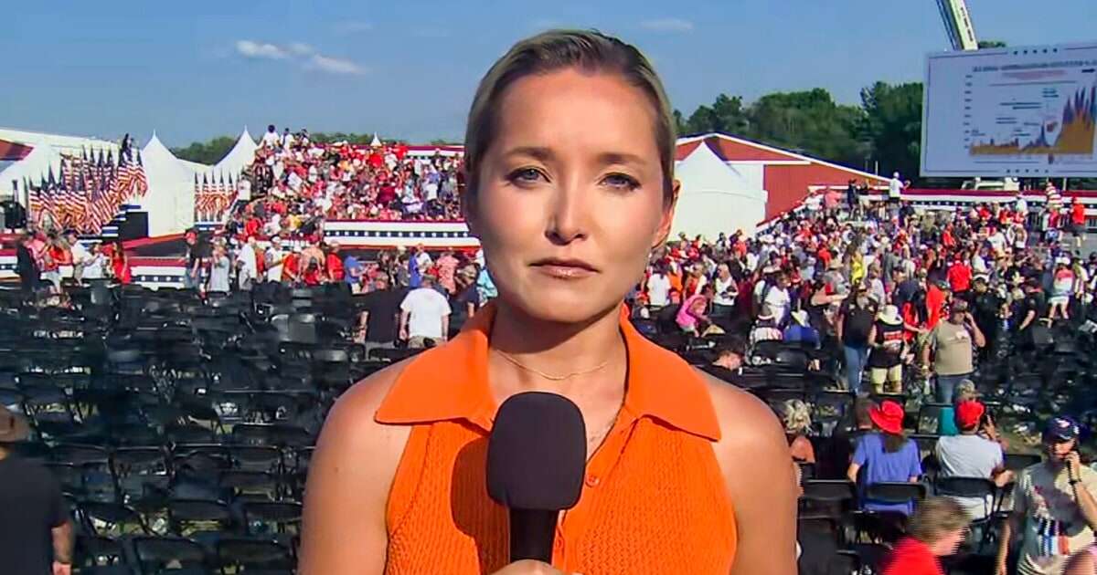 NBC News correspondent Dasha Burns describes chaotic scene at Saturday's Trump rally 