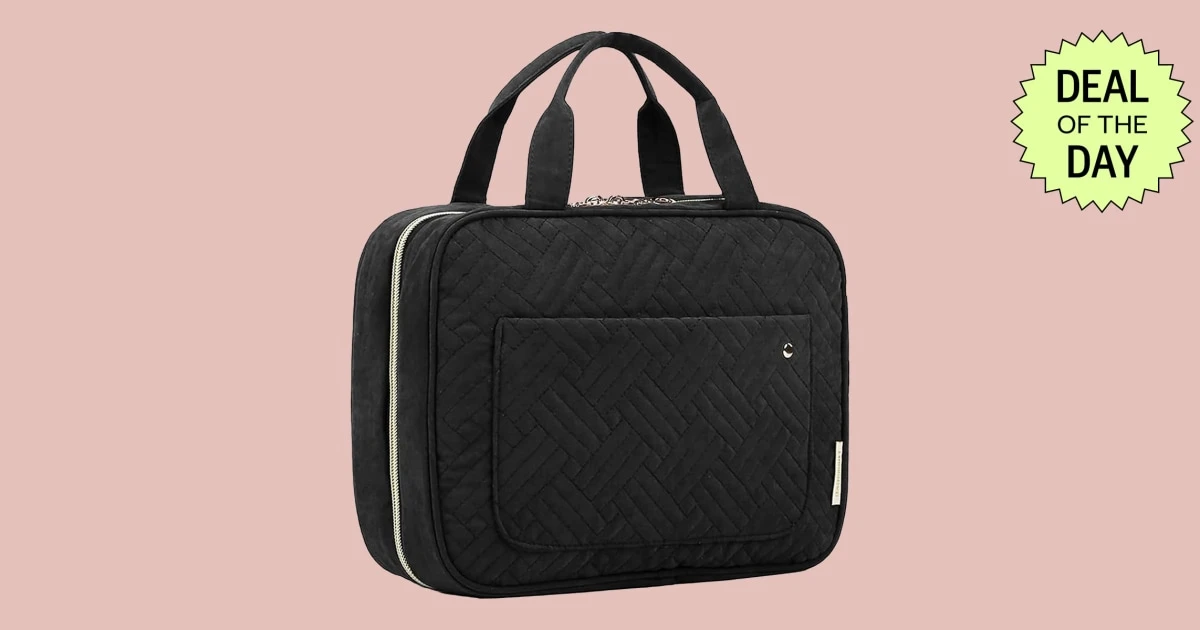 Limited time deal: Bagsmart’s popular hanging toiletry bag is on sale for $13