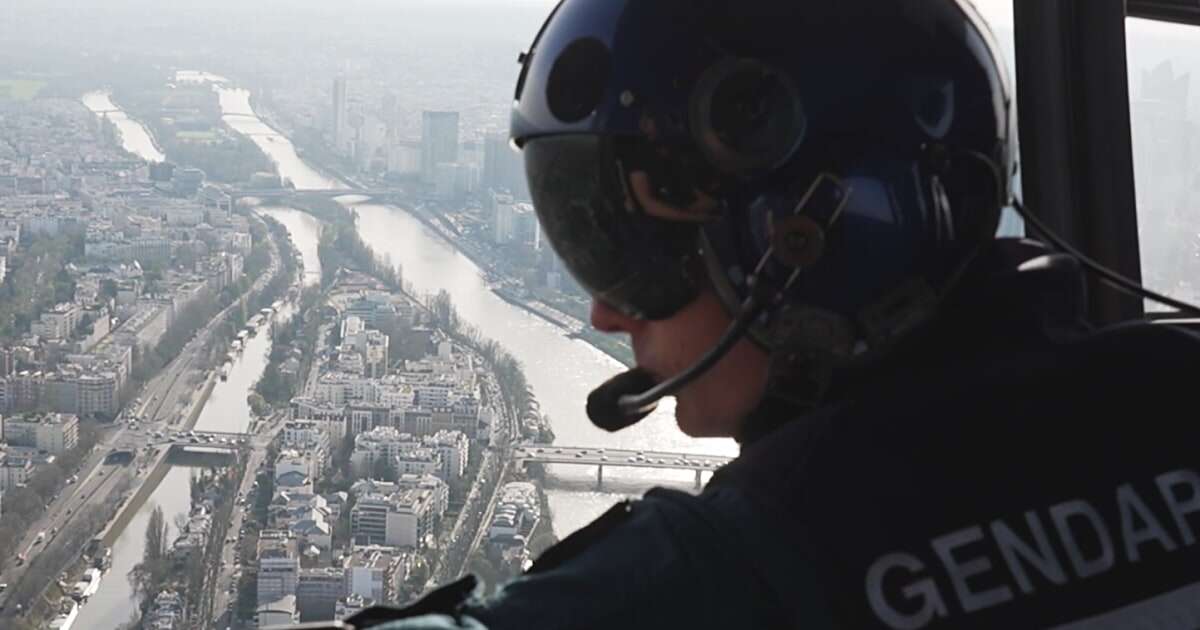 Aboard the eyes in the sky charged with keeping Paris Olympics secure 